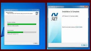 microsoft net framework 4.5.2 installation did not succeed 100% Done