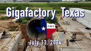 "Sneak Peek In The Tunnel"   Tesla Gigafactory Texas  7/12/0024  8:12AM