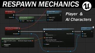 Let's Build the RPG! - 75 – Respawn Mechanics – Player Character and AI Characters