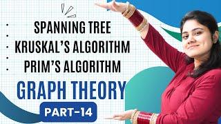 Introduction to Minimal Spanning Tree|Kruskal's algorithm|Prim's AlgorirThm|Graph Theory|Dream Maths