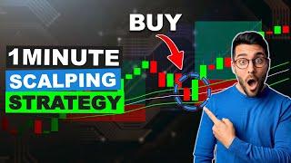 Moving Average 1 Minute Scalping Strategy [ EMA + Price Action + Momentum ]