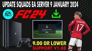 PS4 EA Sport FC 24 Update Last Squads From Server EA 9 January 2024