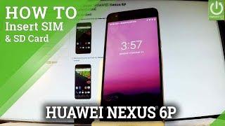How to Insert SIM in HUAWEI Nexus 6P - Set Up SIM