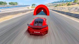 Cars vs Small Hole in BeamNG.Drive | WOW cars and vehicles