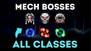 How to Beat Terraria's Mech Bosses for Every Class in Terraria!