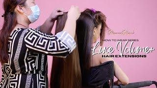 How to Wear: Luxe Volume+ Straight (Mermaid Manila Hair)