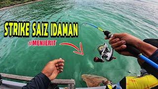 STRIKE PADU SAIZ IDAMAN MICROJIG DI PULAU KENDI