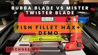 #Fishing #Fillet Knife Hacks plus Demo (Bubba and Mister Twister blades) #itschoetime