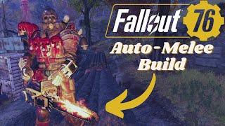 This Auto Melee Build is ABSURDLY Fun in Fallout 76