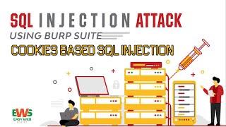 sql injection with cookie | cookies based sql injection | easy web script