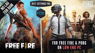 Best NoxPlayer Settings For Low End PC | Play Free Fire & PUBG Mobile Without Graphic Card