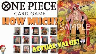 How Much is Gold Manga Roger REALLY Worth? Most Expensive One Piece Card! (One Piece TCG News)