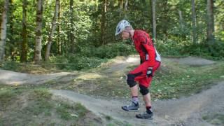 Body Position and Leg Travel | Mountain bike skills with Simon Lawton from Fluidride