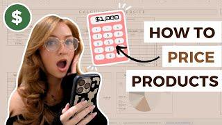 The BEST Method to Price Your Crafts for Profit  | Cricut Business Tips