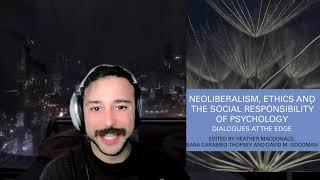 Neoliberalism, Ethics and the Social Responsibility of Psychology - Sugarman #cyberphunkisms