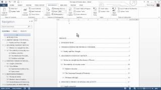 How to Create a Table of Contents in Word