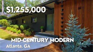 A WORK OF ART - Atlanta Mid-Century Modern Home