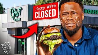 FAIL: Kevin Hart’s California Vegan Restaurant SHUTS DOWN | 'No One Wants GROSS Plant Burgers!'