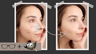 How To Retouch Blemishes Like a Pro In GIMP