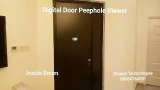 Digital Door Peephole Viewer