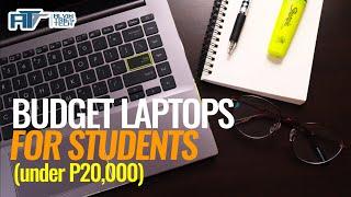 Best Budget Student Laptops under P20,000 - Affordable 2020 Laptops for Online Classes! + GIVEAWAY!