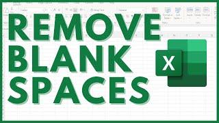 How to Remove Blank Spaces in Excel