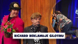 Partička: Richard reklamuje gilotinu