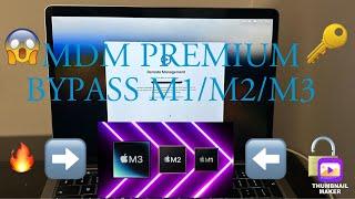 PREMIUM MDM BYPASS FOR M1/M2/M3 SILICON MACBOOKS  ON LATEST MAC OS SONOMA CHECKM8