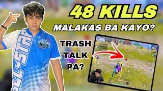 TRASHTALKER NA PINOY WALA NAMAN PALANG TIRA?  | PUBG MOBILE