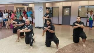 Homecoming haka for Elder Cameron Hansen