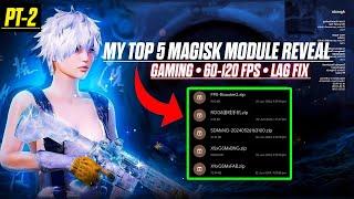 Latest Lag Fix Magisk Modules For Gaming | Top 5 Best Magisk Module for Bgmi/pubg