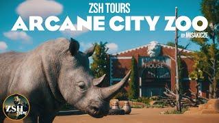 Arcane City Zoo Tour ¦ Beautiful City Zoo built by MisakiCZE ¦ Planet Zoo Best Zoo Tours