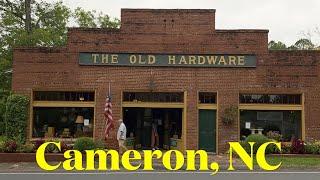 I'm visiting every town in NC - Cameron, North Carolina