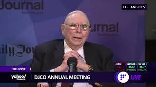 Charlie Munger on how to live a happy life (DJCO 2022)