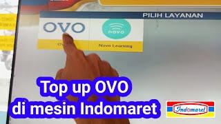 Cara top up OVO di mesin Indomaret