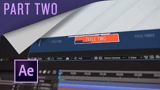 Create Automated Menus with After Effects - Part 2 of 2