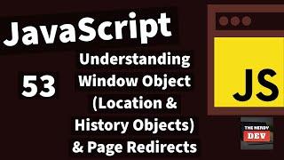 What is Window Object in JavaScript ? - #53