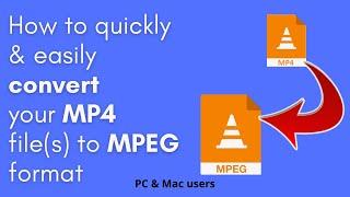 How to convert your MP4 files to MPEG format quickly & easily (PC & Mac)