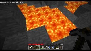 Let's Play Minecraft Part 18: Water vs Lava