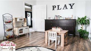 PLAYROOM TOUR & ORGANIZATION // MINIMALIST // MONTESSORI INSPIRED