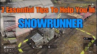 SnowRunner Tips Essential To Help You Get Ahead