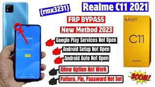 Realme C11 2021 Frp unlock | New Security 2023 | rmx3231 Frp Bypass | Android 11