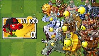 Plants Vs Zombies 2 Final Boss - Every Random Plant LEVEL 1000 Attack Pvz2 All Bosses Fight!