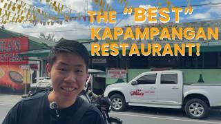 One of the "BEST" Kapampangan Eatery in Pampanga! EP 4 | Kapampangan Food Adventure 