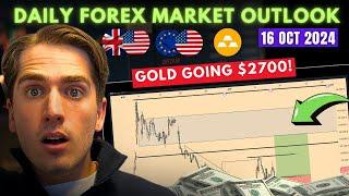 Gold finally going to $2700? Forex Analysis: EURUSD, GBPUSD, GOLD, AUDUSD & DXY | Ep. 496