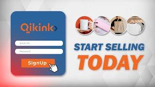 How to Signup at Qikink to Start Print on Demand?