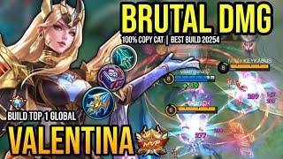 VALENTINA BEST BUILD 2024 | BUILD TOP GLOBAL VALENTINA GAMEPLAY | MOBILE LEGENDS