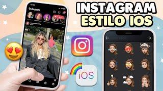 INSTAGRAM ESTILO IPHONE IOS 16 NO ANDROID 2023