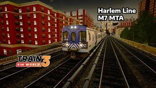 Train sim world 3 - Harlem Line - M7 MTA gameplay