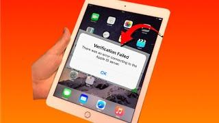 How to Fix Verification Failed Apple ID Server on iPad | iPad Mini iPad Pro iPad Air 2021 ios 14